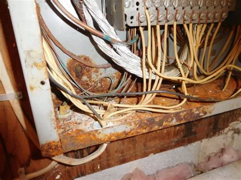 electrical panel corrosion issues